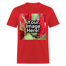 Load image into Gallery viewer, Custom Personalized Photo T-Shirt Create Your Own Unisex Gift - red