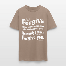 Load image into Gallery viewer, Bible Quote T-Shirt for Men Unisex Forgive Matthew 6:14 - safari