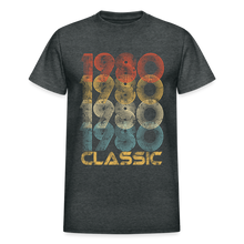 Load image into Gallery viewer, 1980 Classic Vintage 40th Birthday T-Shirt - deep heather