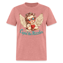Load image into Gallery viewer, Cupid the Rizzler Valentines Day Rizz Funny Boy Teen Guys T-Shirt - heather mauve