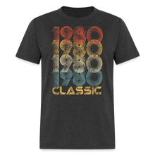 Load image into Gallery viewer, 1980 shirt 45th birthday gifts for men classic tshirt - heather black