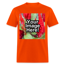 Load image into Gallery viewer, Custom Personalized Photo T-Shirt Create Your Own Unisex Gift - orange