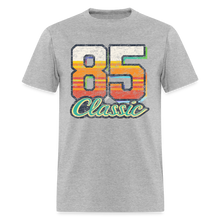 Load image into Gallery viewer, Vintage Year 1985 Classic 80s 40th Birthday Gift Retro T-Shirt - heather gray