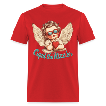 Load image into Gallery viewer, Cupid the Rizzler Valentines Day Rizz Funny Boy Teen Guys T-Shirt - red