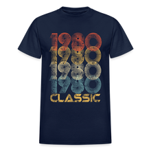 Load image into Gallery viewer, 1980 Classic Vintage 40th Birthday T-Shirt - navy