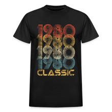 Load image into Gallery viewer, 1980 Classic Vintage 40th Birthday T-Shirt - black
