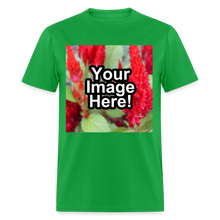 Load image into Gallery viewer, Custom Personalized Photo T-Shirt Create Your Own Unisex Gift - bright green