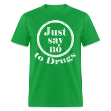 Load image into Gallery viewer, Retro 80's Just Say No to Drugs T-Shirt - bright green