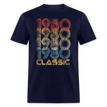 Load image into Gallery viewer, 1980 Vintage Classic T-Shirt - navy