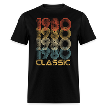 Load image into Gallery viewer, 1980 shirt 45th birthday gifts for men classic tshirt - black